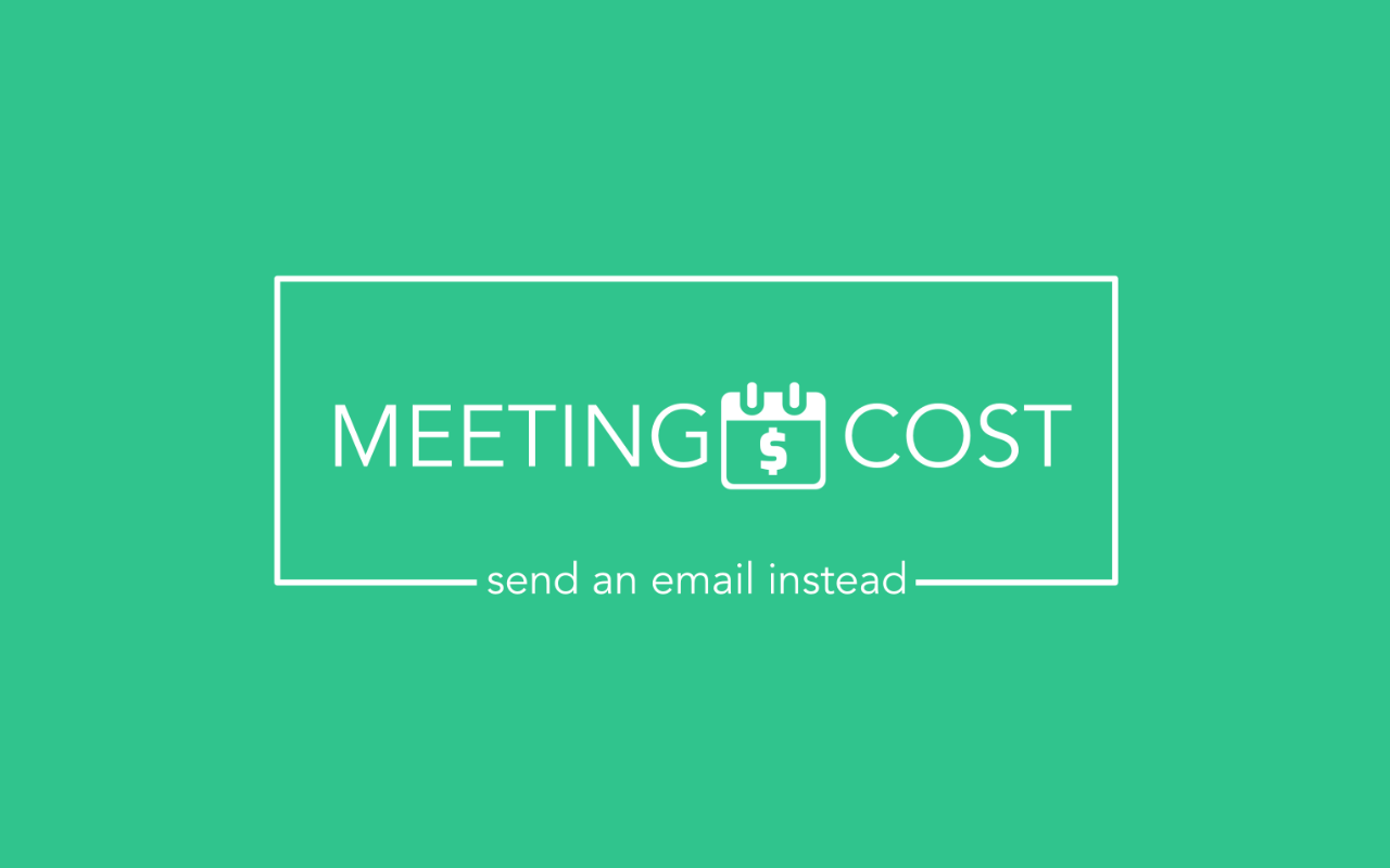 Meeting cost